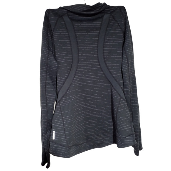 Zella Gray Full Zip Sweatshirt Jacket Women’s Size Large - Picture 3 of 6